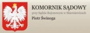 Świnoga Piotr Komornik Sądowy przy Sądzie Rejonowym