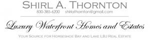 Thornton ReMax Horseshoe Bay (830) 385-6200